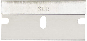 Single Edge Razor Blades, High Carbon Steel, Clam Shell, 100-Pack