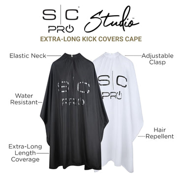 Professional Barber Water Resistant Hair Cutting Cape One Size