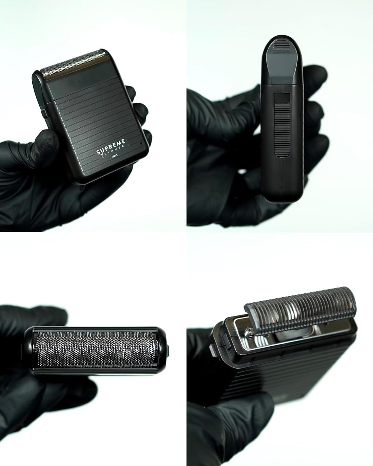 Solo Lite Foil Shaver for Men | Rechargeable Electric Razor + 90 Min Runtime, Type-C USB Fast Charging | Lightweight Travel Shaver, Easy to Carry | STF91