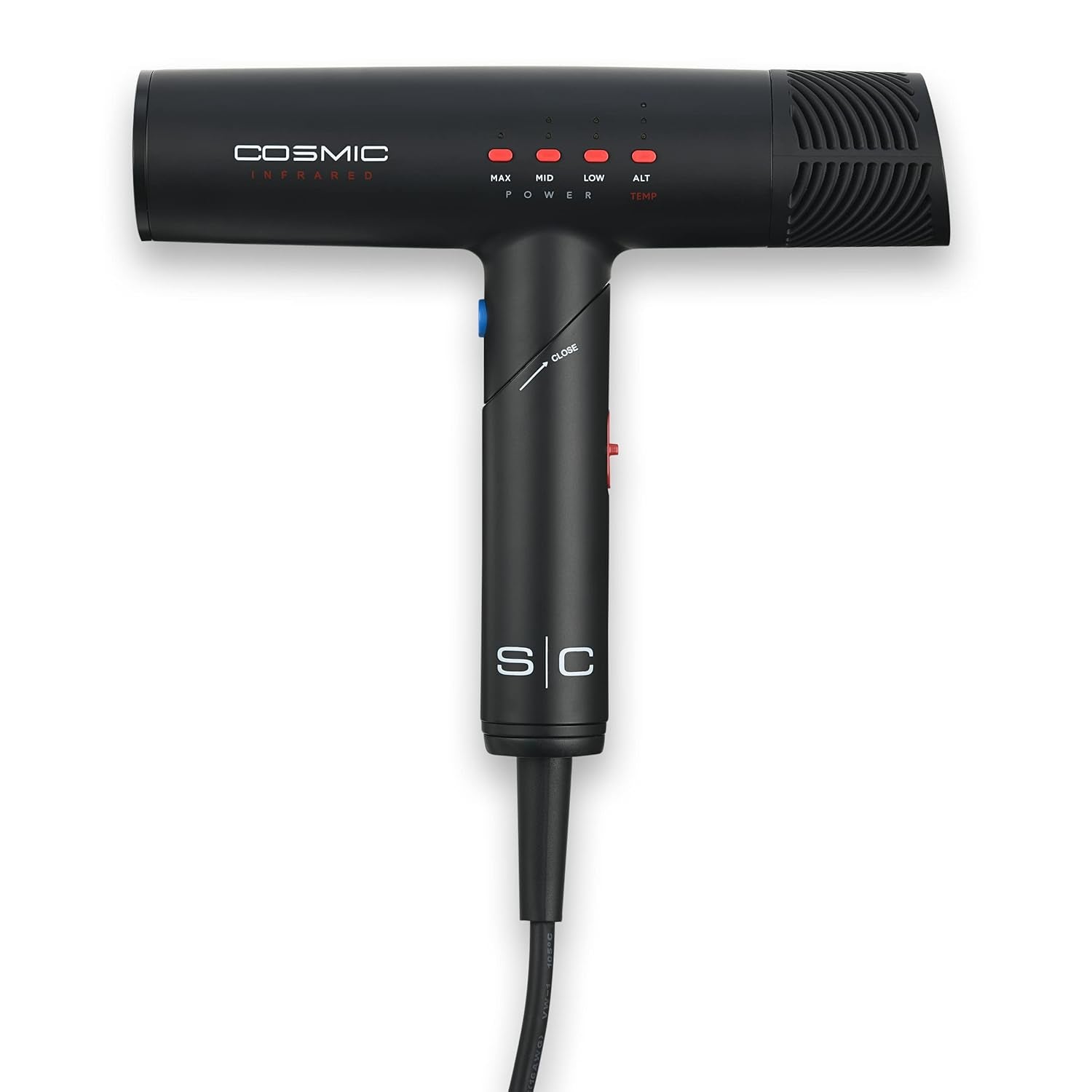 Cosmic Professional Ultra-Lightweight Foldable Hair Dryer Digital Motor with Infrared Ionic Technology