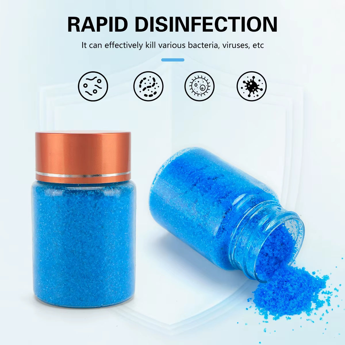 Hairdressing Tools Disinfection Powder Professional Barbershop Comb Clipper Scissors Hairpins Sanitiser Salon Barber Accessories