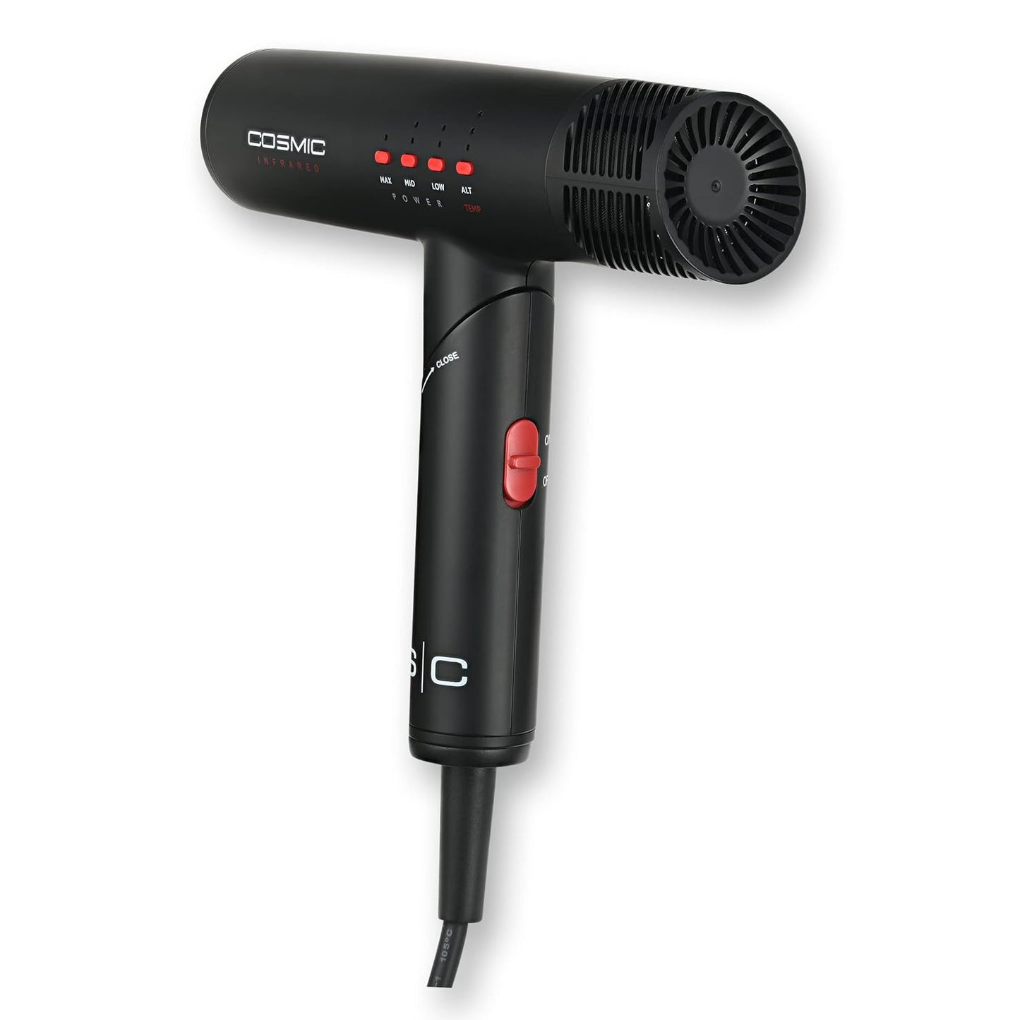 Cosmic Professional Ultra-Lightweight Foldable Hair Dryer Digital Motor with Infrared Ionic Technology