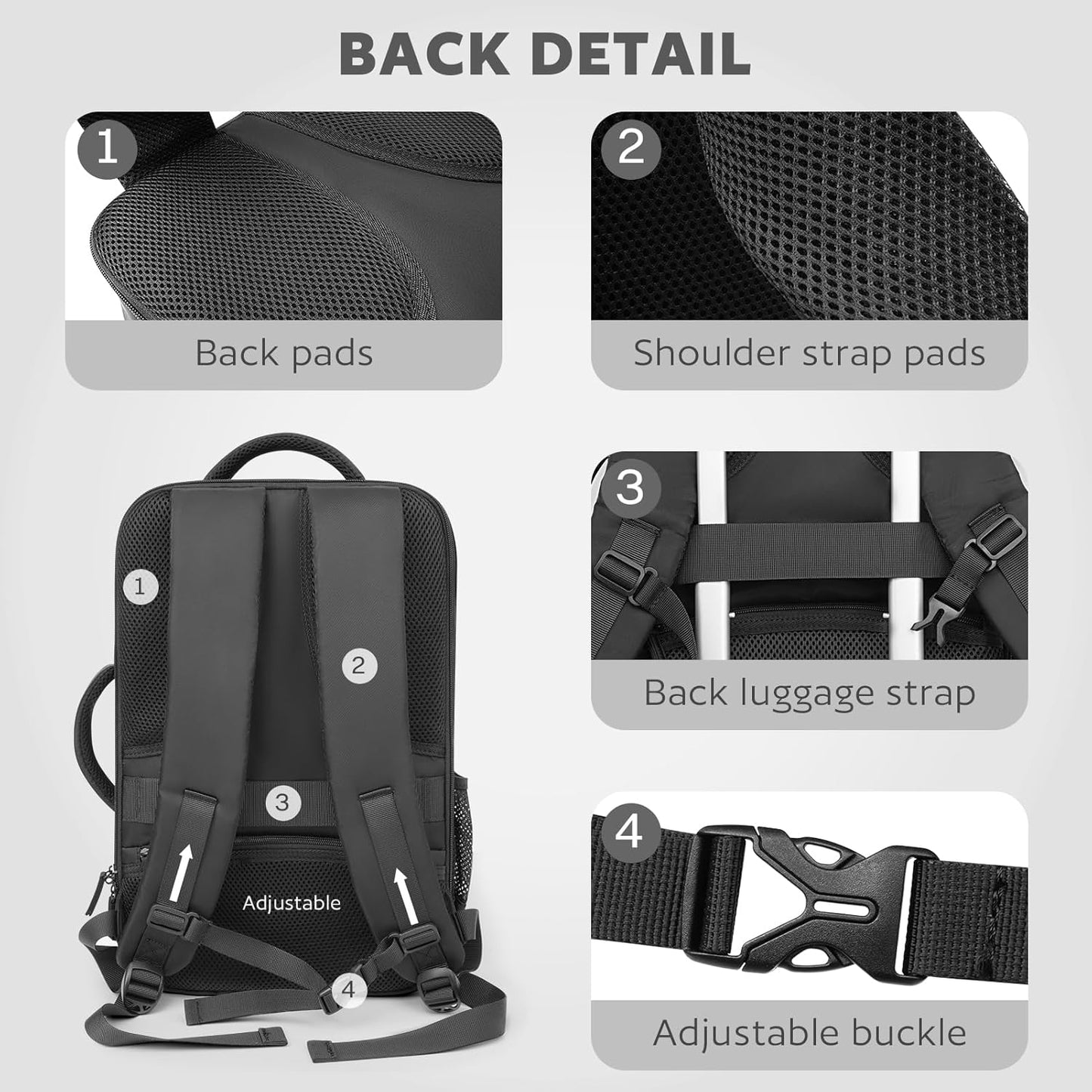 Barber Bag with Insulated Pocket, Portable Backpack for Clippers and Supplies, Travel Hairstylist Smart Bag with USB Charging Port, Water-Resistant, Black