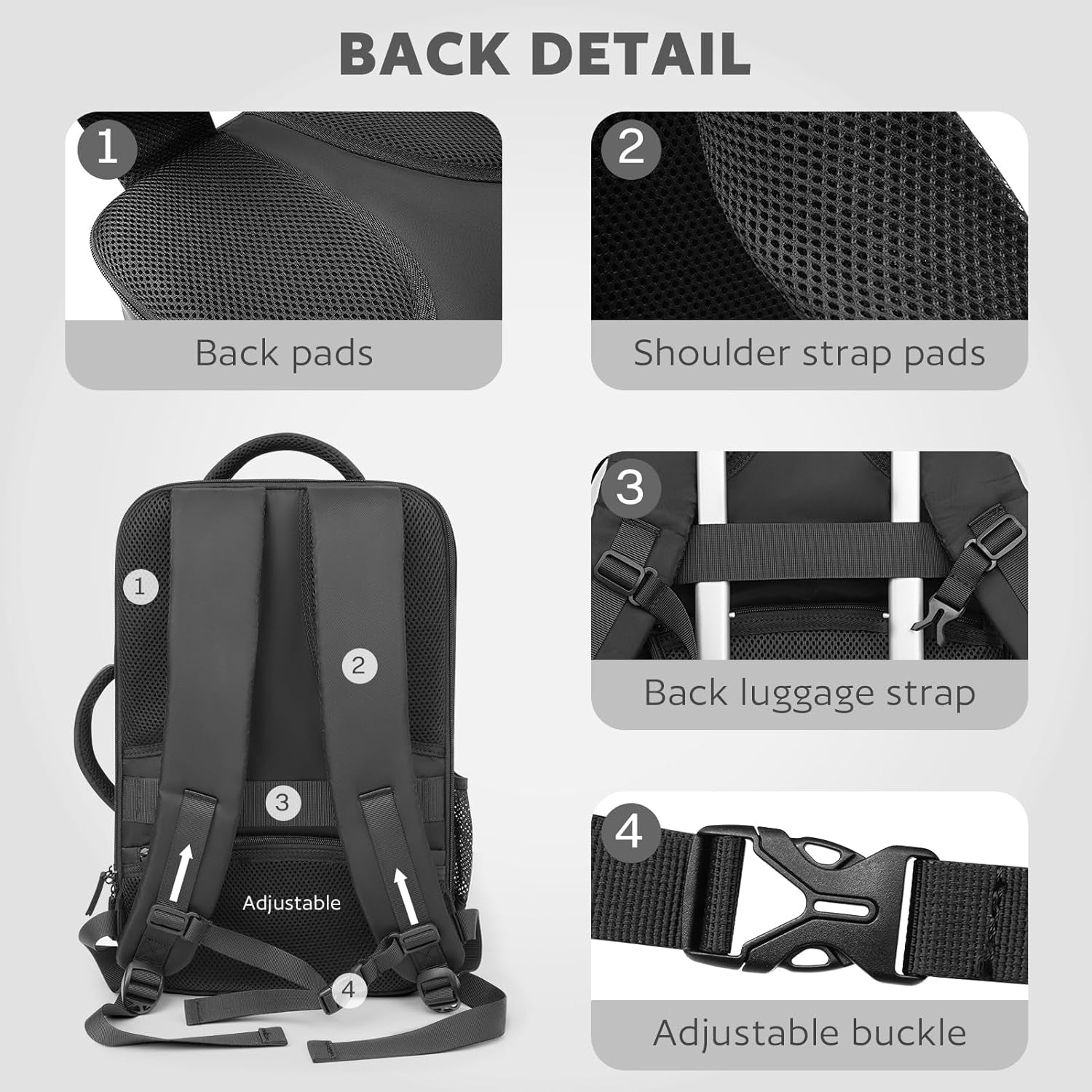 Barber Bag with Insulated Pocket, Portable Backpack for Clippers and Supplies, Travel Hairstylist Smart Bag with USB Charging Port, Water-Resistant, Black