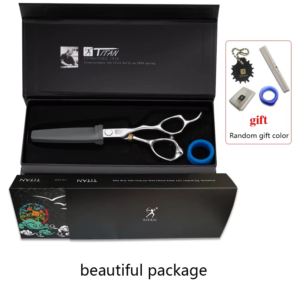 Titan 3D Scissors Professional Barber Hairdressing Shears Hair Cutting Machine Barber Shop Hair Scissors