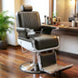Barber Chairs for Barbershop Heavy Duty, Black Hydraulic Reclining Salon Chair for Hair Stylist with Footrest and Headrest, 360° Swivel All Purpose Shampoo Spa Beauty Tattoo Equipment