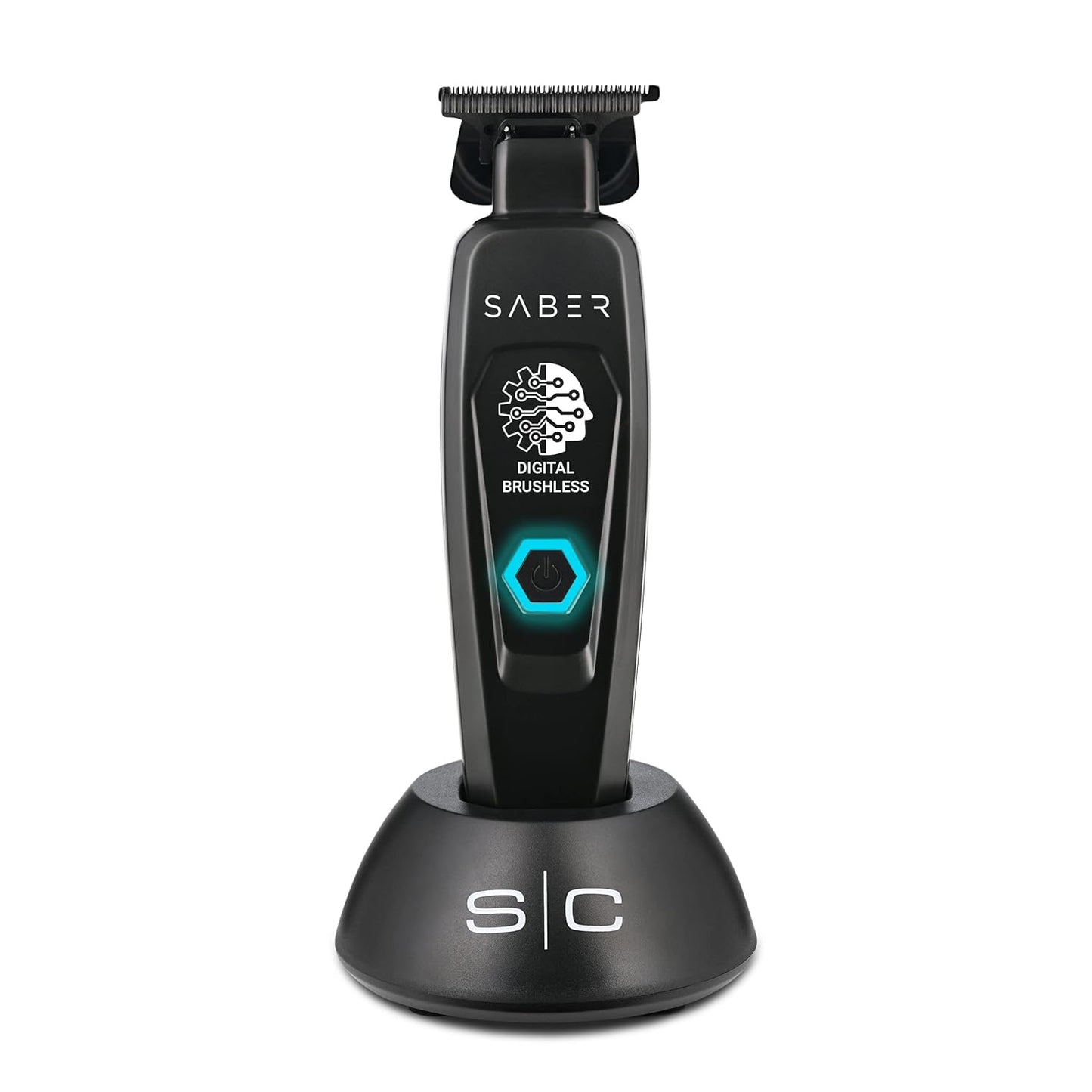 Saber and Precision Saber Professional Full Metal Body Digital Brushless Motor Cordless Hair Trimmers
