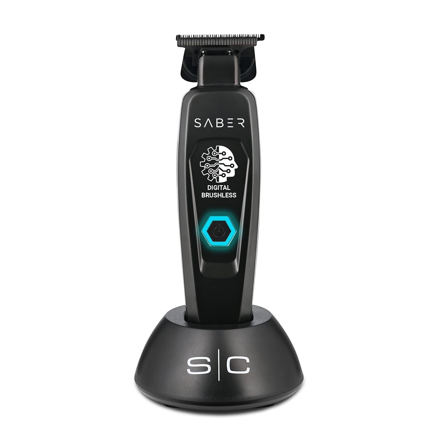 Saber and Precision Saber Professional Full Metal Body Digital Brushless Motor Cordless Hair Trimmers
