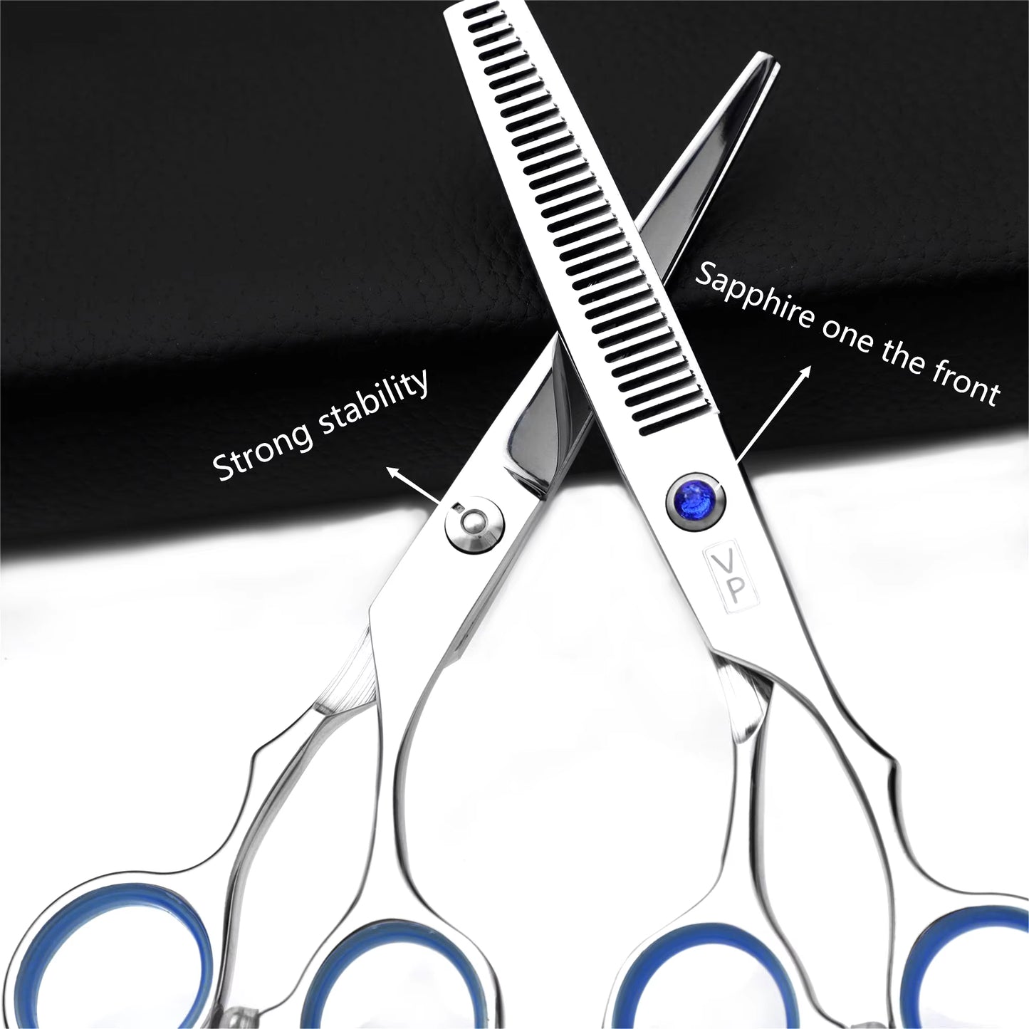 6 Inch Cutting Thinning Styling Tool Hair Scissors Stainless Steel Salon Hairdressing Shears Professional Barber Scissors