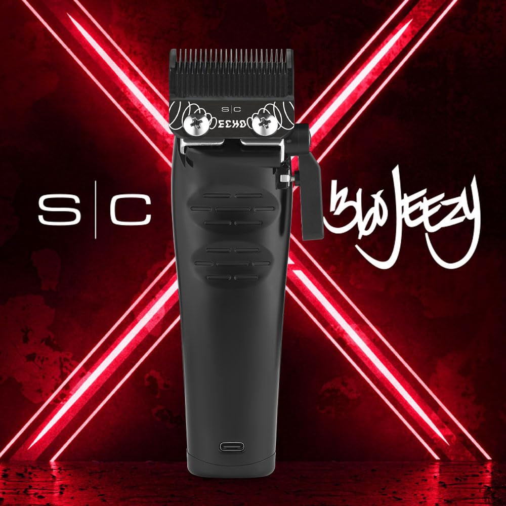 Instinct Professional IN2 Vector Motor Cordless Hair Clipper with Intuitive Torque Control, 3 Modular Lids