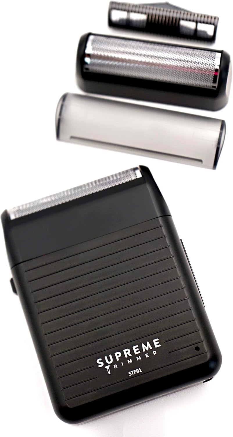 Solo Lite Foil Shaver for Men | Rechargeable Electric Razor + 90 Min Runtime, Type-C USB Fast Charging | Lightweight Travel Shaver, Easy to Carry | STF91