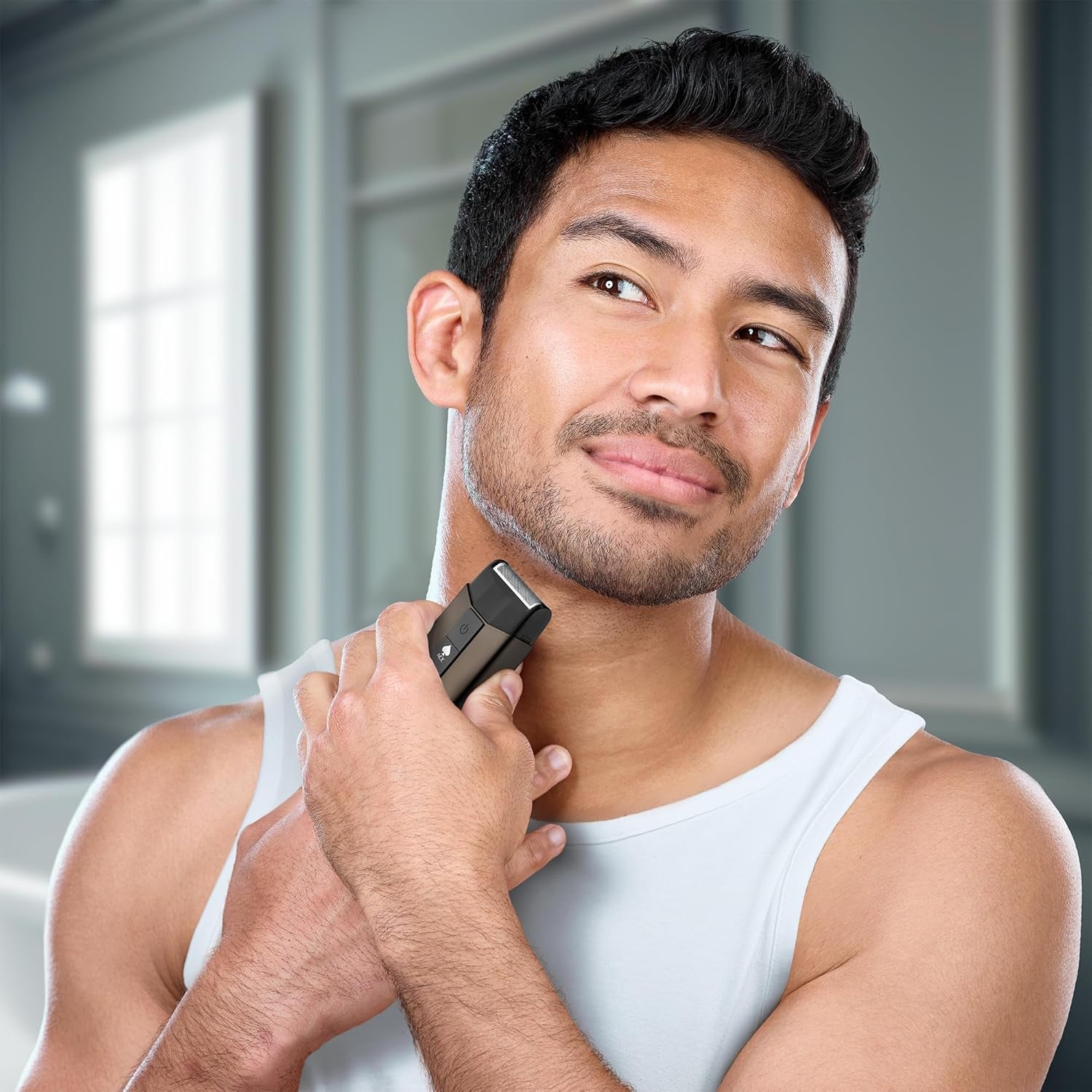 Ace Cordless Hair Clipper for Men, Single Foil Shaver with Integrated Trimmer, USB-C Rechargeable, Lightweight Ergonomic Grip