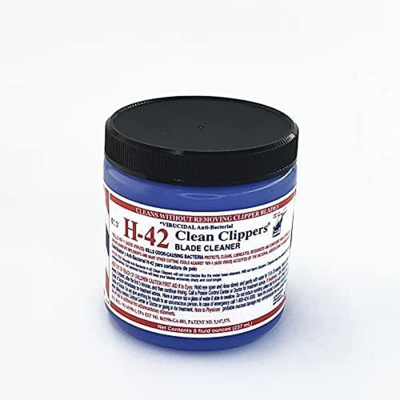 Clean Clippers Blade Cleaner Virucidal Anti-Bacterial 8Oz by