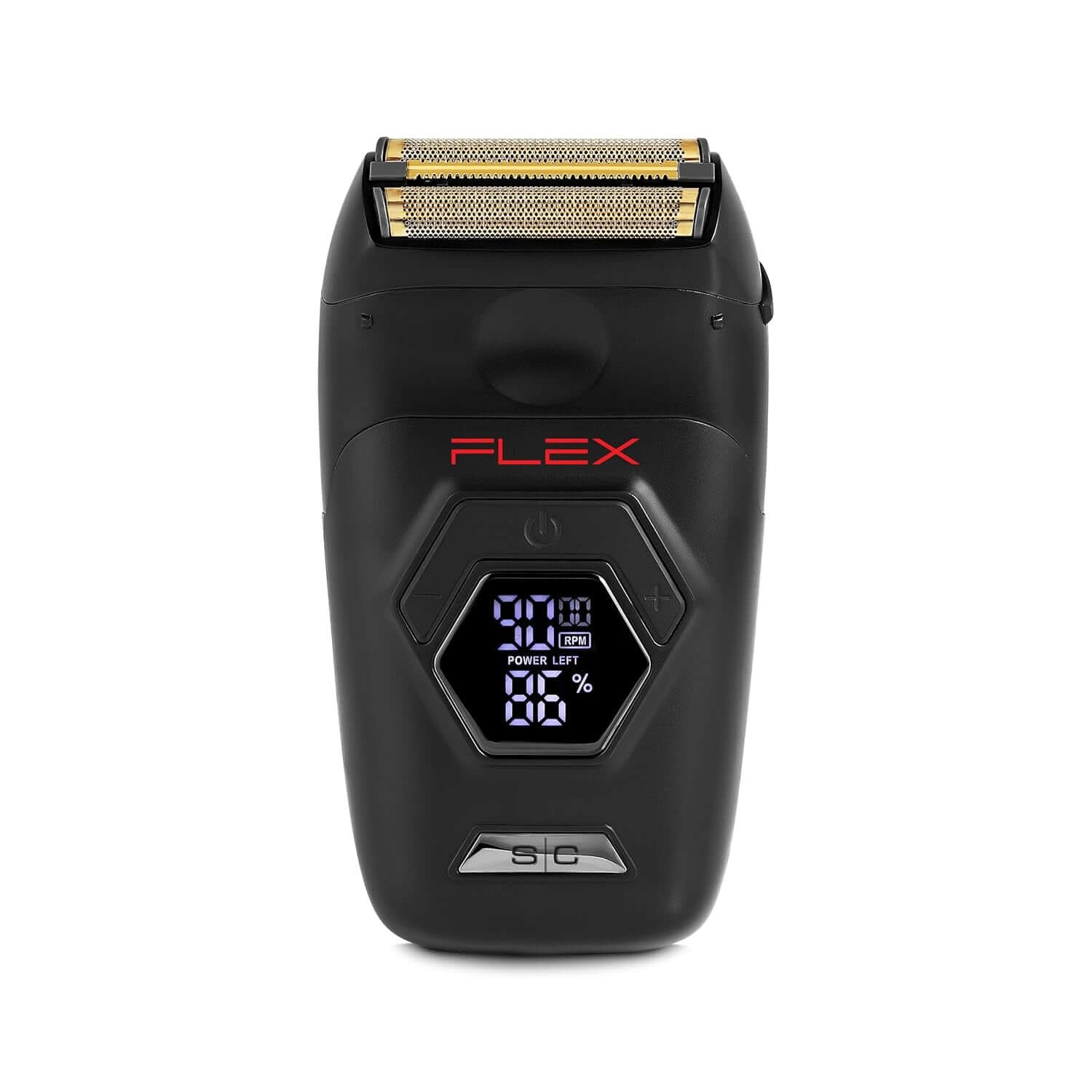 Flex Foil Shaver Professional Super-Torque Motor, Digital LCD Display with Micro-Trimmer Blade