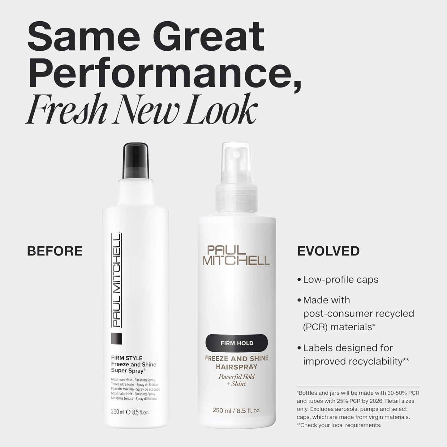 Paul Mitchell Freeze and Shine Super Hairspray, Maximum Hold, Shiny Finish Hairspray, for Coarse Hair