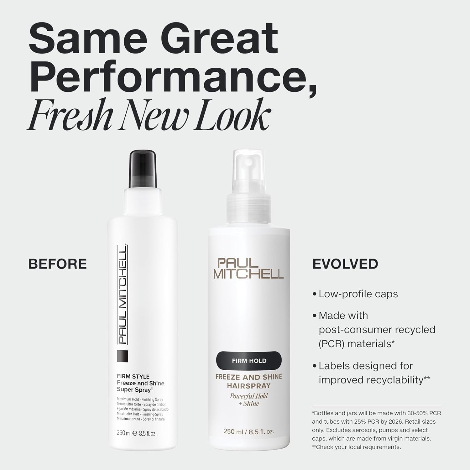 Paul Mitchell Freeze and Shine Super Hairspray, Maximum Hold, Shiny Finish Hairspray, for Coarse Hair