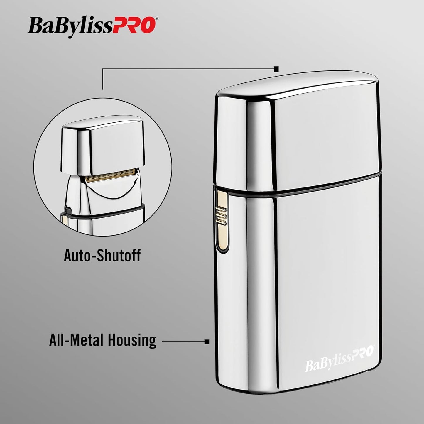 Barberology Foil Shaver FXFS1 SILVERFX Professional High-Torque Shaver