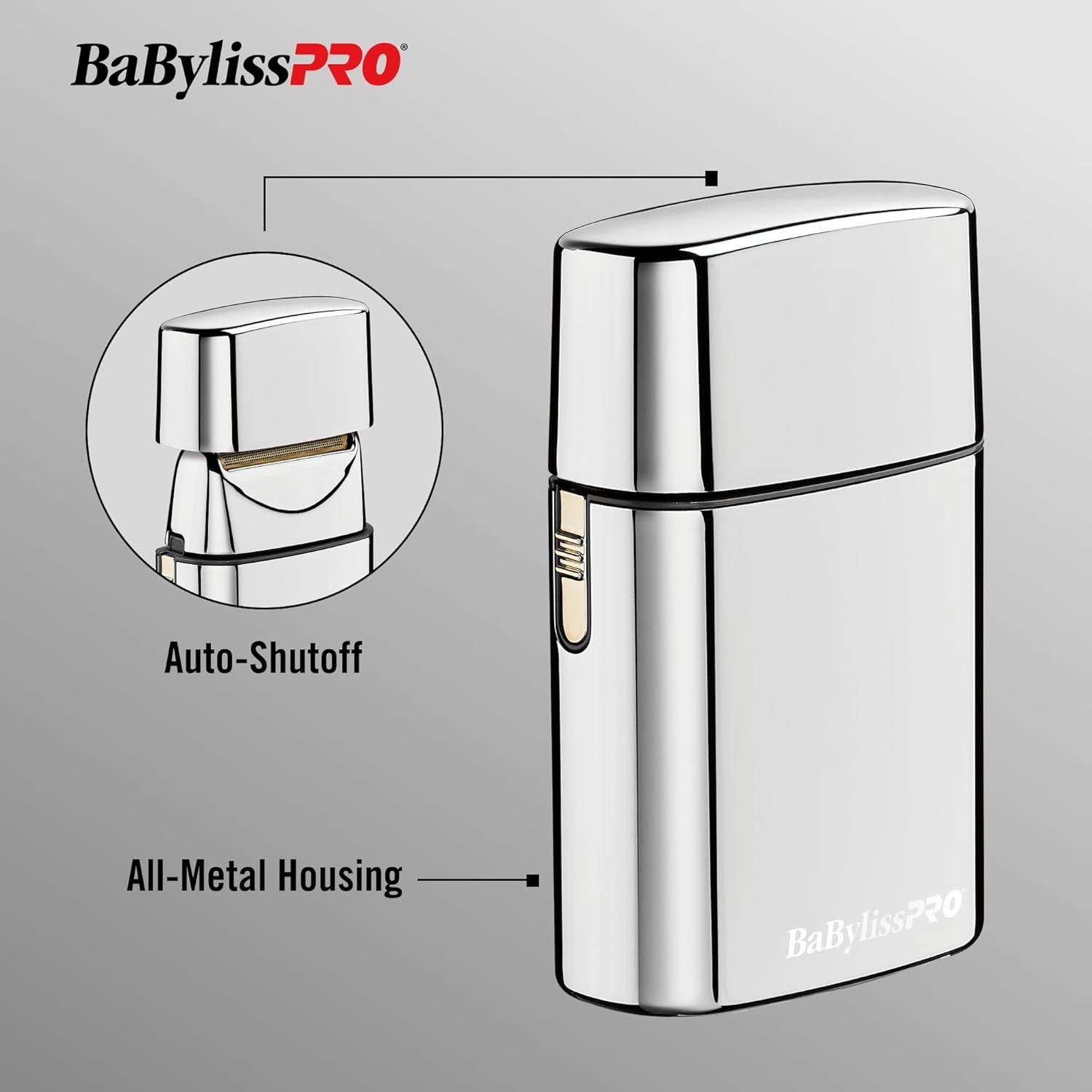 Barberology Foil Shaver FXFS1 SILVERFX Professional High-Torque Shaver