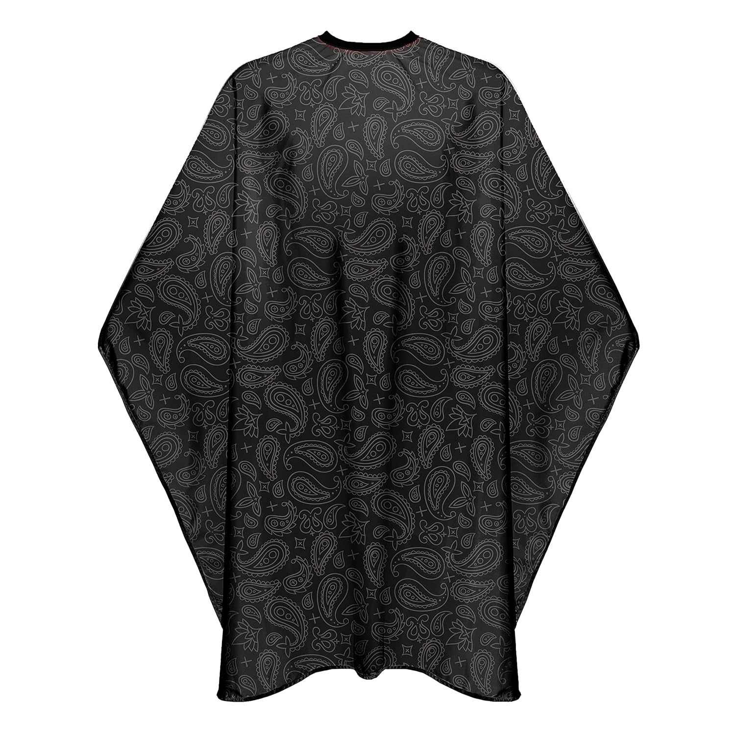 Barber Cape for Men, Haircut Cape with Snaps, Professional Salon Cutting Cape, Large Waterproof Hairdressing Cape Gown Apron for Hairstylist- 63”× 56”(Black Pattern)