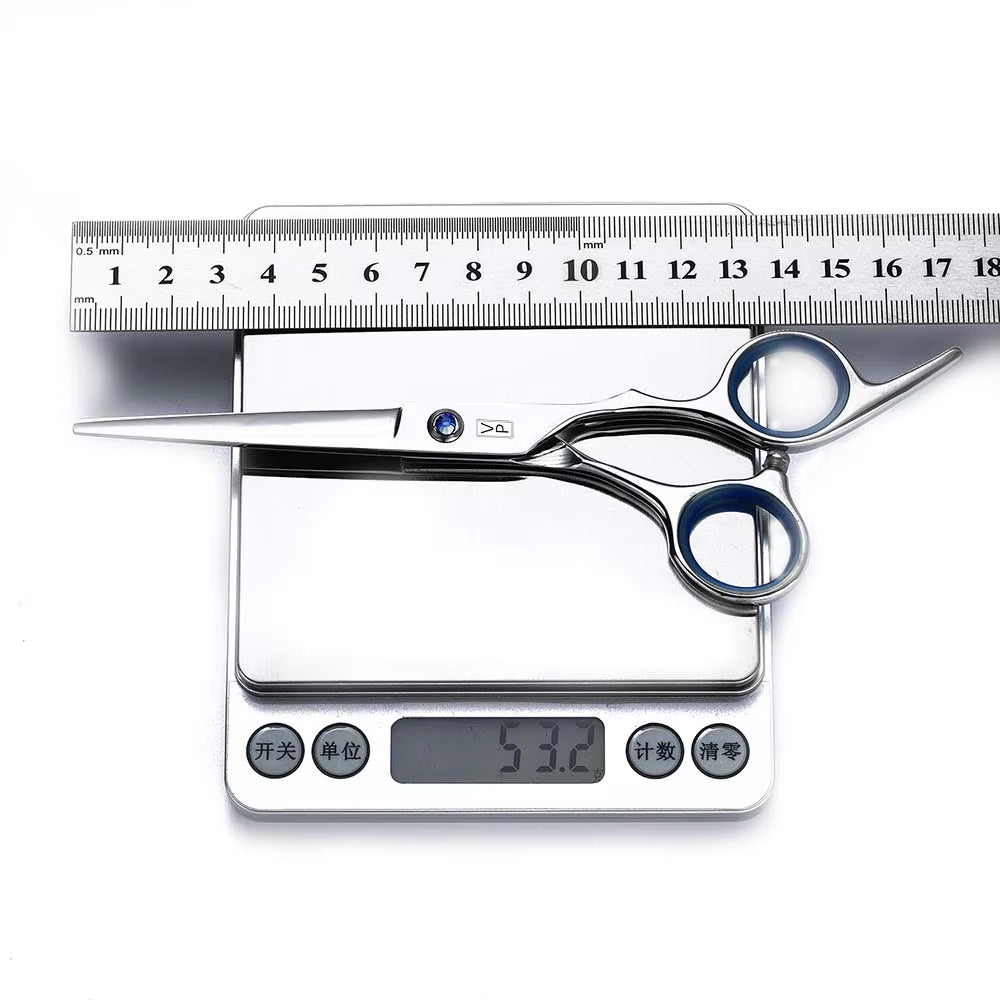 6 Inch Cutting Thinning Styling Tool Hair Scissors Stainless Steel Salon Hairdressing Shears Professional Barber Scissors