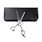 Professional 6.0 Inch Double Teeth Barber Hair Thinning Scissor/Shear Set- Perfect for Hair Stylist or Home Use