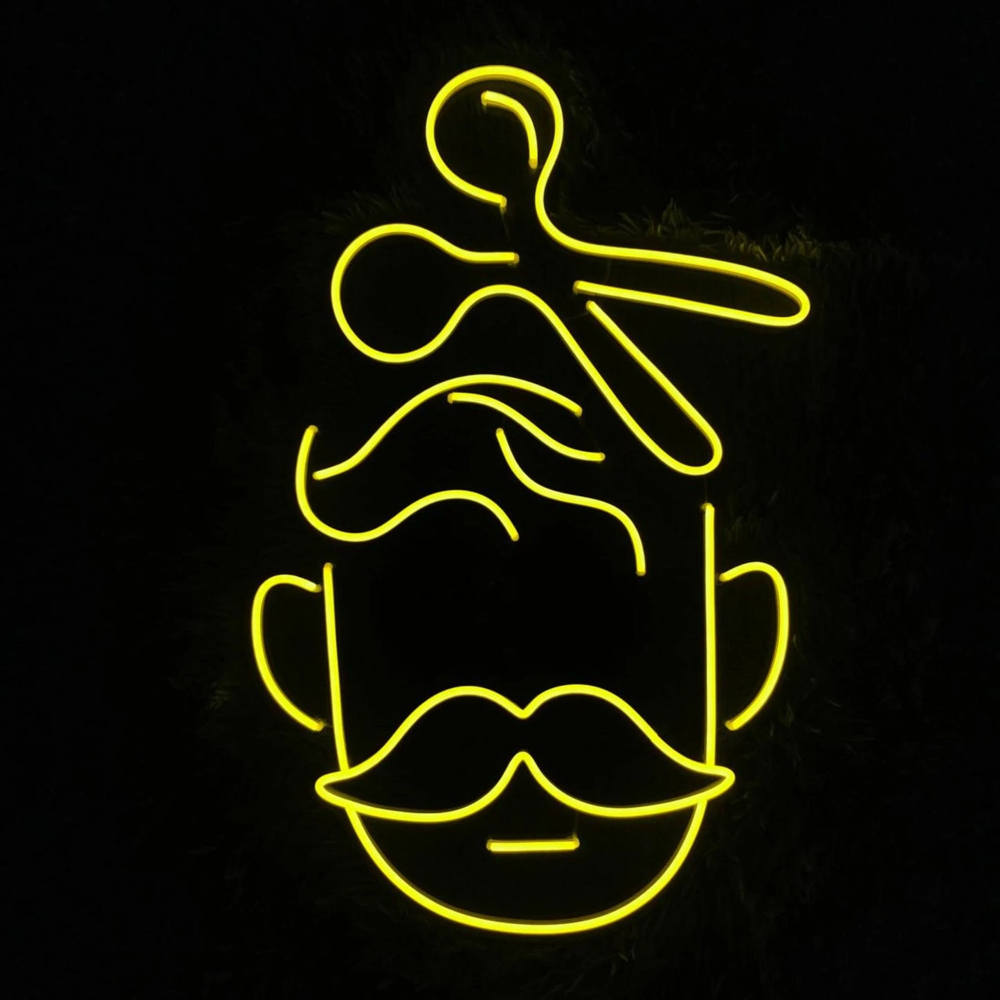 Barber Neon Sign, Hair Salon Wall Art Decor, Barber Shop Wall Decor
