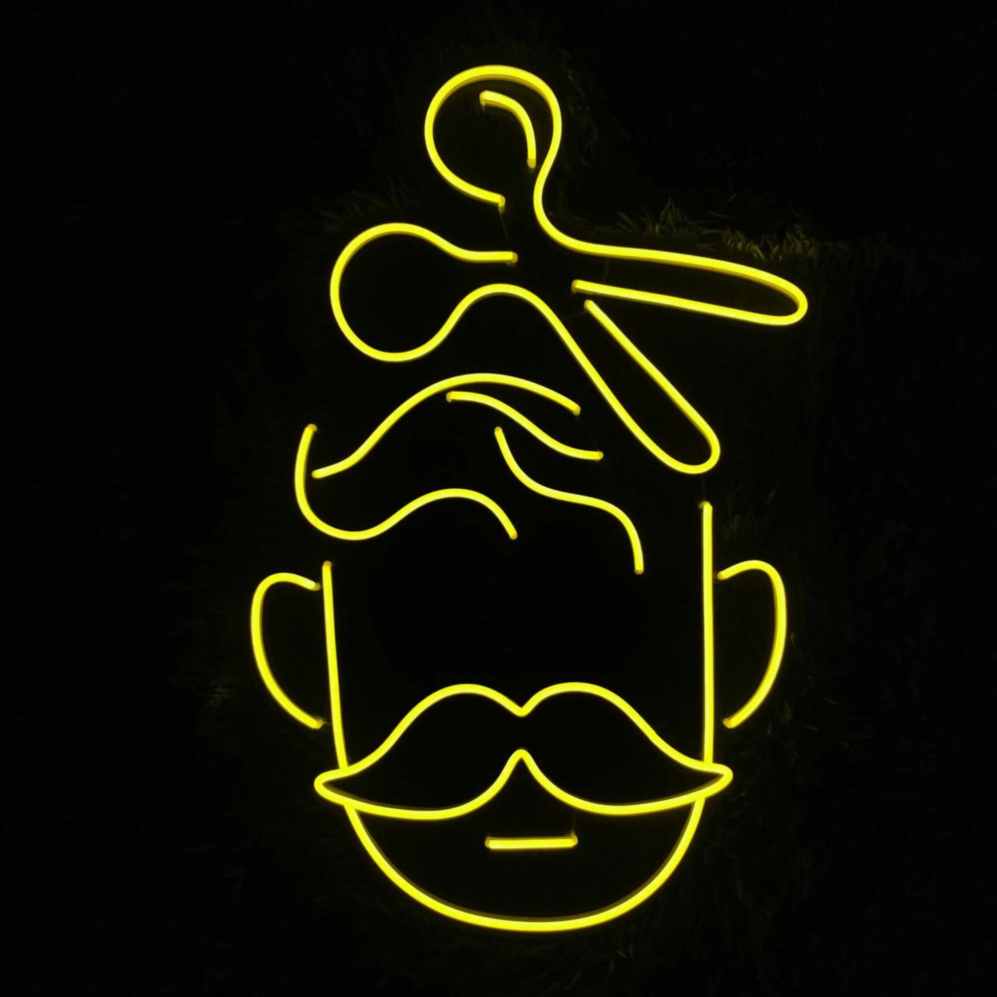 Barber Neon Sign, Hair Salon Wall Art Decor, Barber Shop Wall Decor