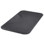 Rectangular Anti-Fatigue Salon & Barber Shop Floor Mat, Non-Slip Standing Surface, 3Ft X 5Ft X 5/8 Inch, Black