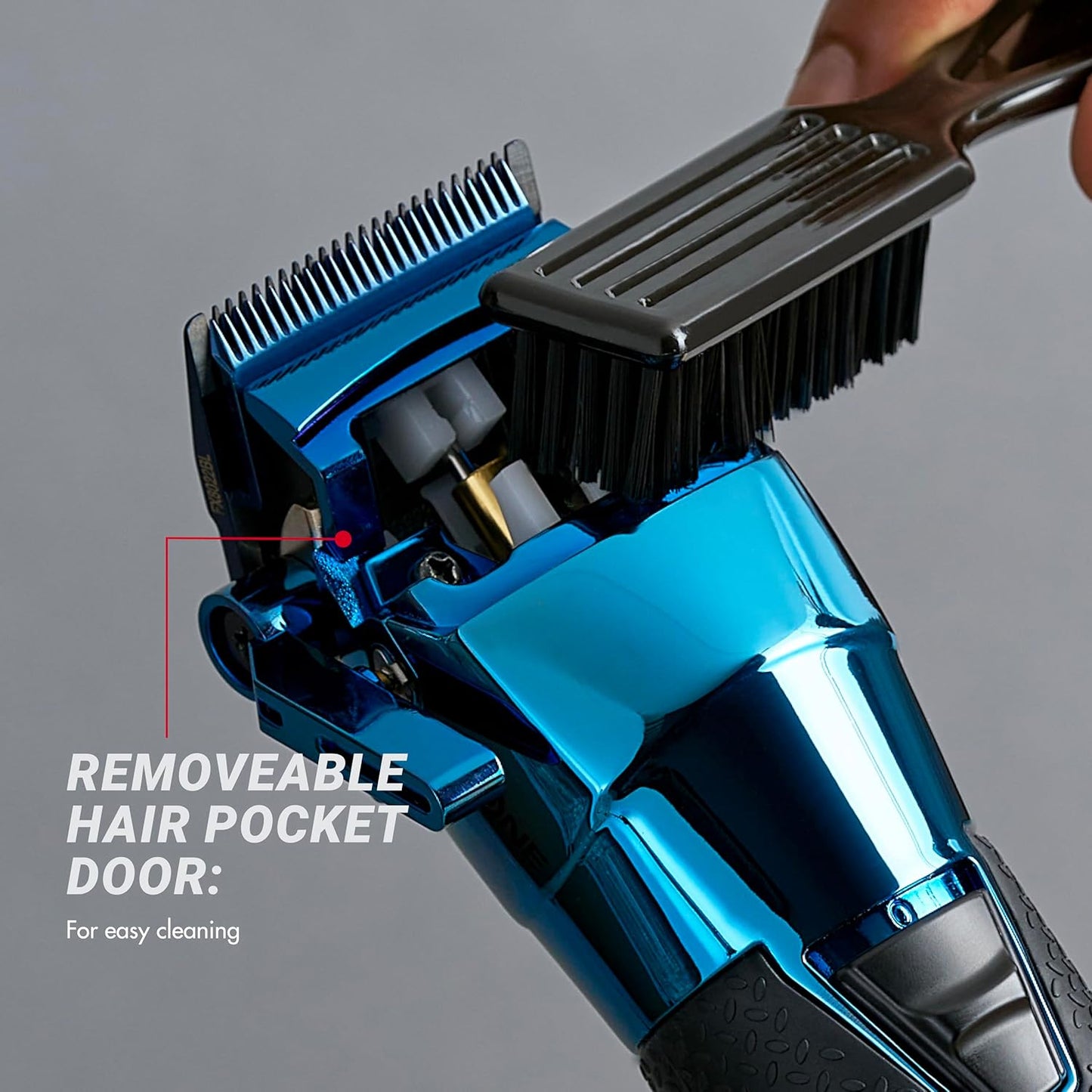 FXONE Professional Cordless Clipper - Beard Trimmer for Men, Professional Stylist & Barber Clippers, USB-C Cordless Hair Clippers for Men with Interchangeable Battery