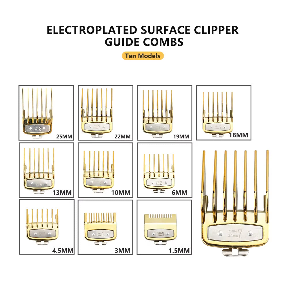 Professional Hair Clipper Limit Guide Comb for Wahl Trimmer Universal Cutting Guide Comb Haircut Tools Hair Clipper Limit Comb