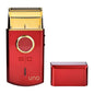 Uno Cordless Single Foil Shaver, Mini Travel Size, Portable, Gold Titanium Premium Head, Turbocharged Motor