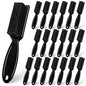 Barber Clipper Cleaning Brushes, 20 Pcs Plastic Handle Nylon Bristles, Multifunctional Cleaning Supplies for Hair Salon, Home and Travel Use (Black)