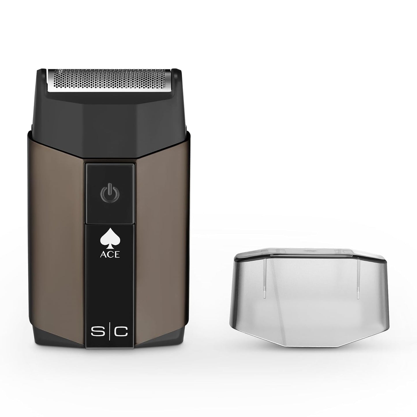 Ace Cordless Hair Clipper for Men, Single Foil Shaver with Integrated Trimmer, USB-C Rechargeable, Lightweight Ergonomic Grip