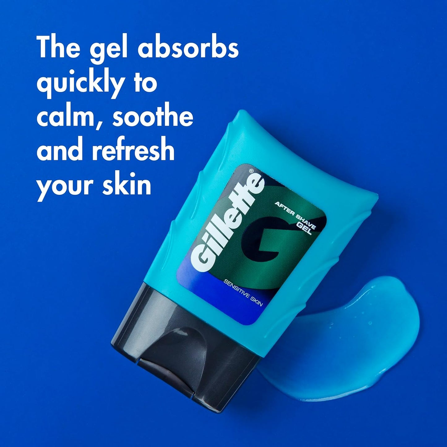 after Shave Gel for Men, Aftershave for Men, after Shave Lotion for Men, Calms, Soothes and Refreshes Sensitive Skin, Light Fragrance, 2.5 Oz, Pack of 6, after Shave Cologne Men, Aftershave
