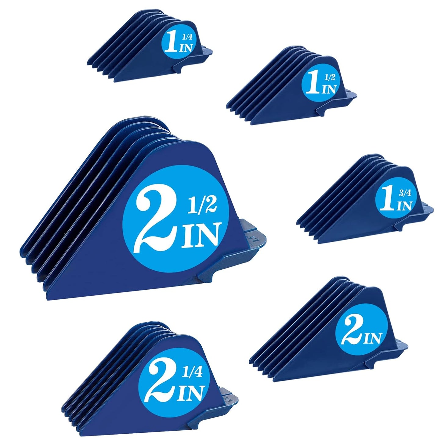 Clipper Guards for Wahl 10 12 14 16 18 20 Hair Clipper Guards 6Pcs Extra Long Cl
