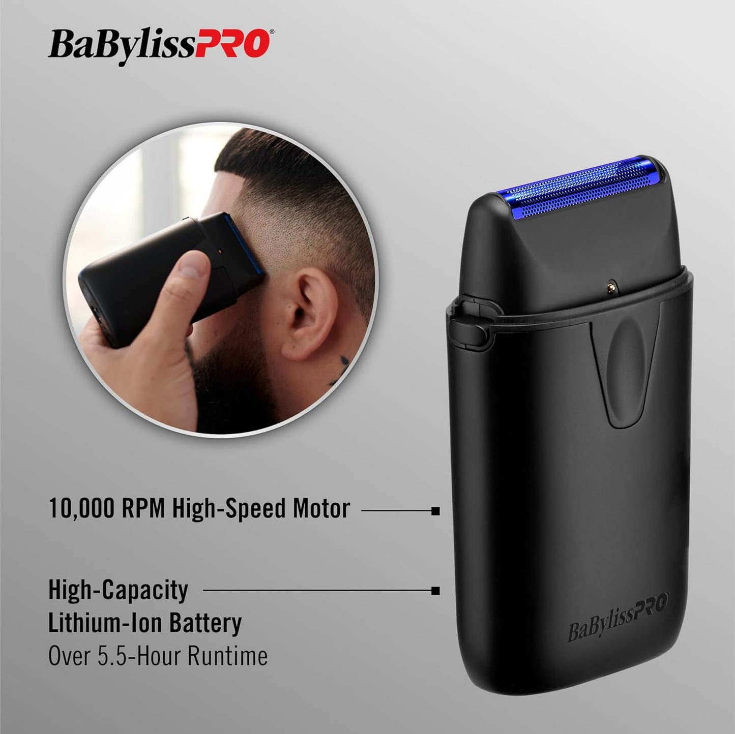 UVFOIL Uv-Disinfecting Metal Single-Foil Shavers
