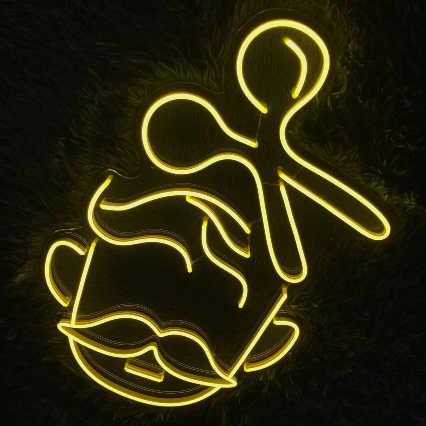 Barber Neon Sign, Hair Salon Wall Art Decor, Barber Shop Wall Decor
