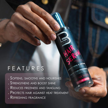 Level 3 Hair Serum - Repairs Your Damaged Hair - Softens and Smoothing - Level Three Hair Smoothing Serum - Reduces Frizziness