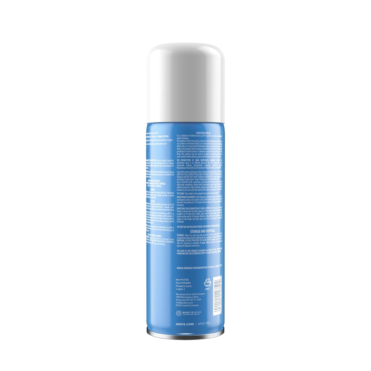 12750 Cool Care plus 5-In-1 Clipper Spray, 15.5 Oz Can, Blade Care and Treatment