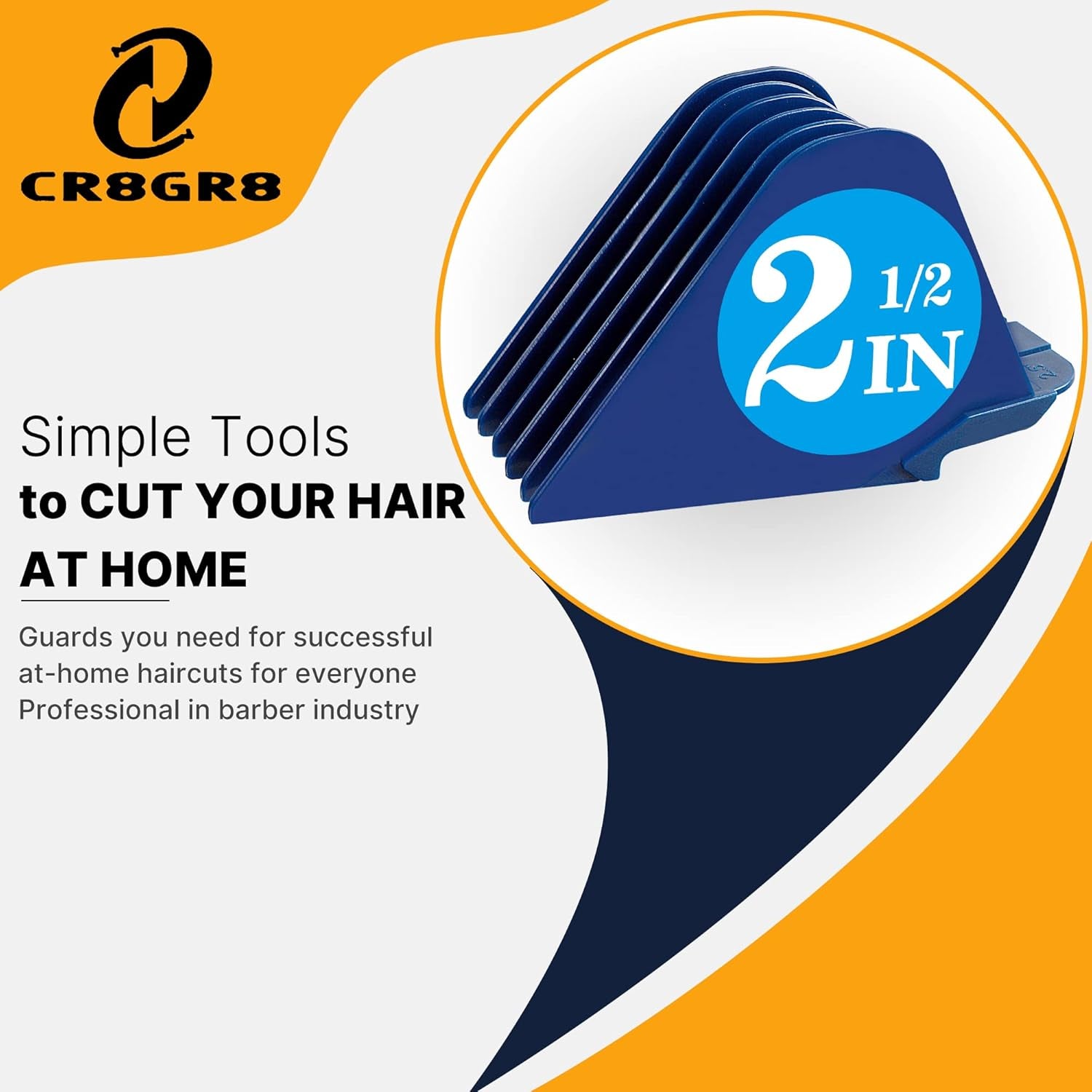Clipper Guards for Wahl 10 12 14 16 18 20 Hair Clipper Guards 6Pcs Extra Long Cl