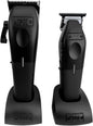 Play Barber Hair Clipper and Trimmer for Men 7500 RPM with Rubber Grips (Blackout 2 Set)