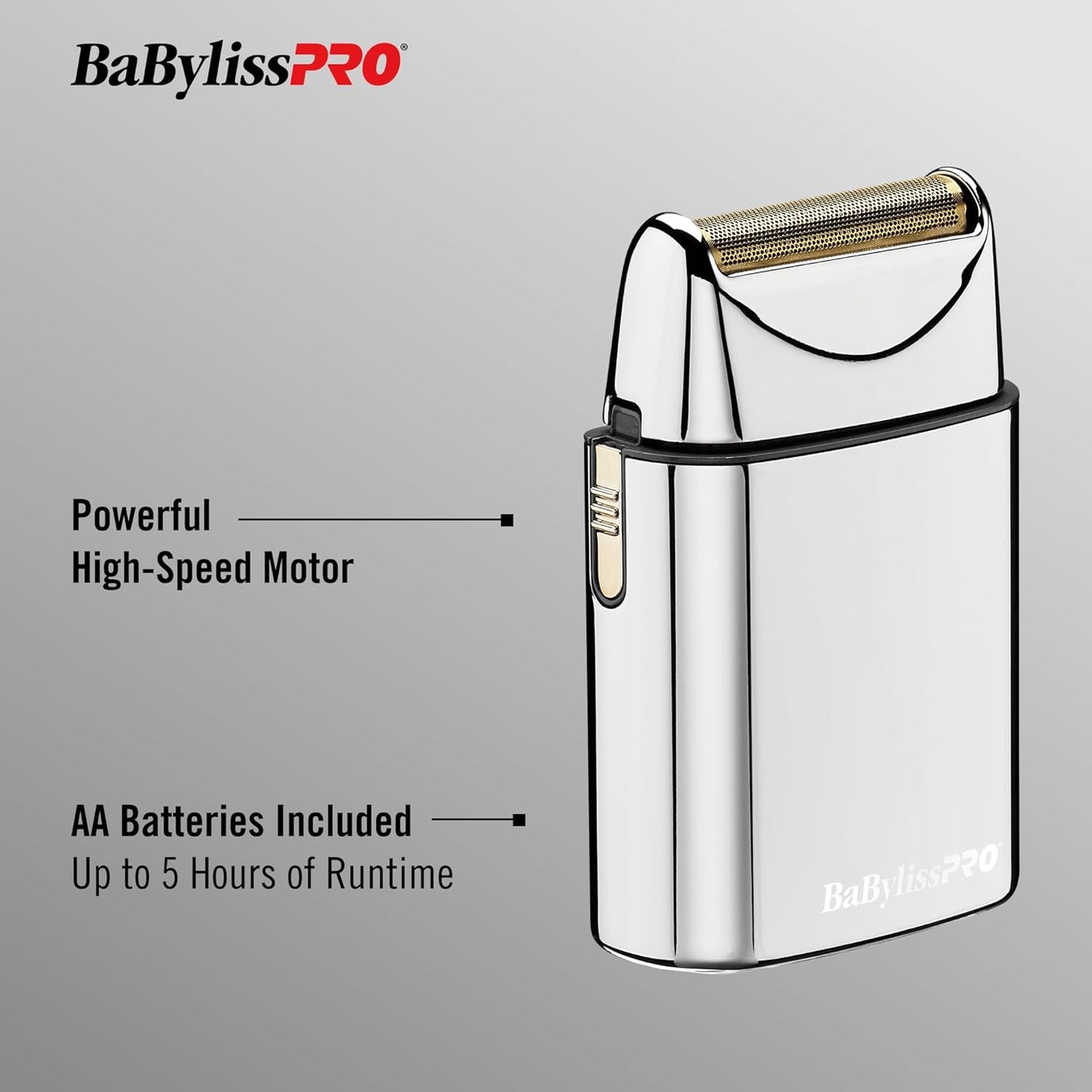 Barberology Foil Shaver FXFS1 SILVERFX Professional High-Torque Shaver