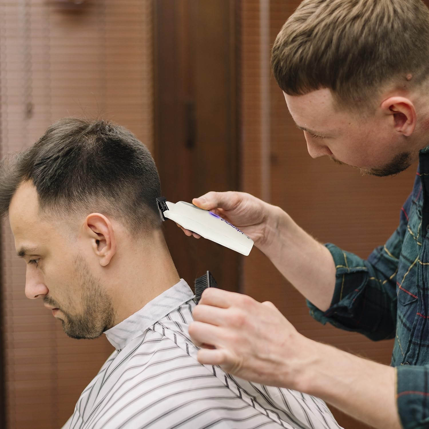 Reign Professional Hair Clipper, Hair Trimmer with Brushless Motor, USB-C Rechargeable, Designed by Barbers for Precision Beard and Hair Grooming