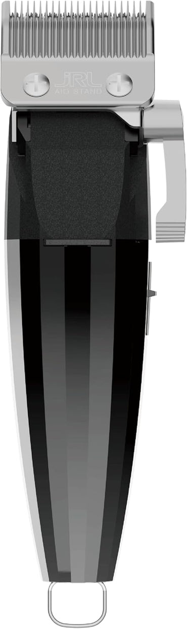 JRL Silver Freshfade 2020C Professional Barber Hair Clipper, No More Pull Smart-Clip™ Fade Control for Precise Head Hair Fades All Day,
