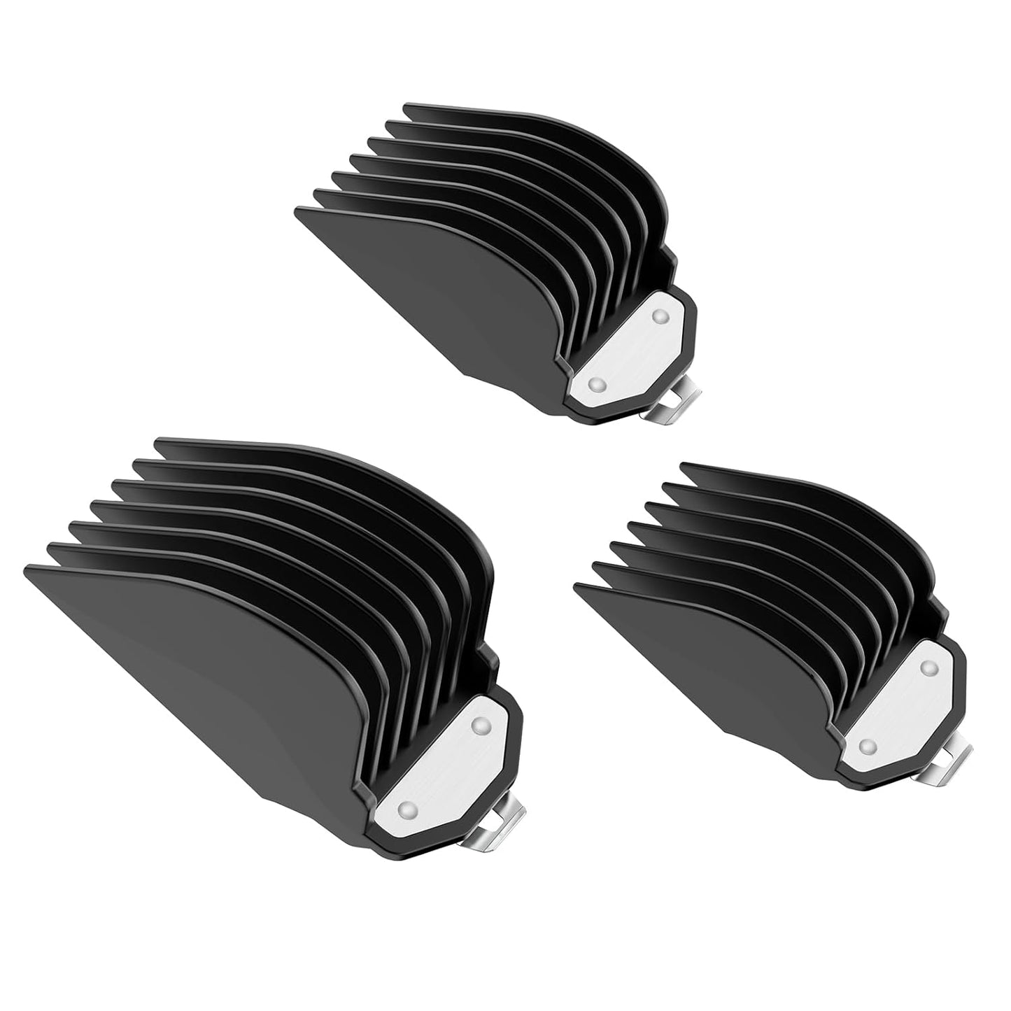 Clipper Guards for Wahl, Hair Clipper Attachments Set 10 12 16 with Metal Clip,