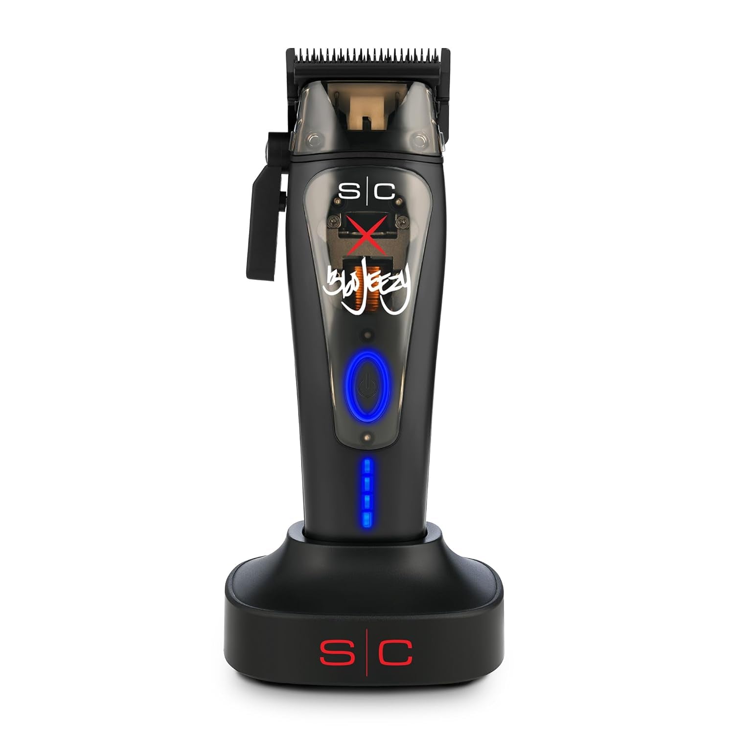 Instinct Professional IN2 Vector Motor Cordless Hair Clipper with Intuitive Torque Control, 3 Modular Lids