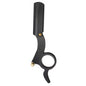 1+10Pcs Bladstainless Steel Classic Shaving Razor for Thumb Double Edge Haircutting Bald Head Eyebrow Shaping Hairdressing Stand