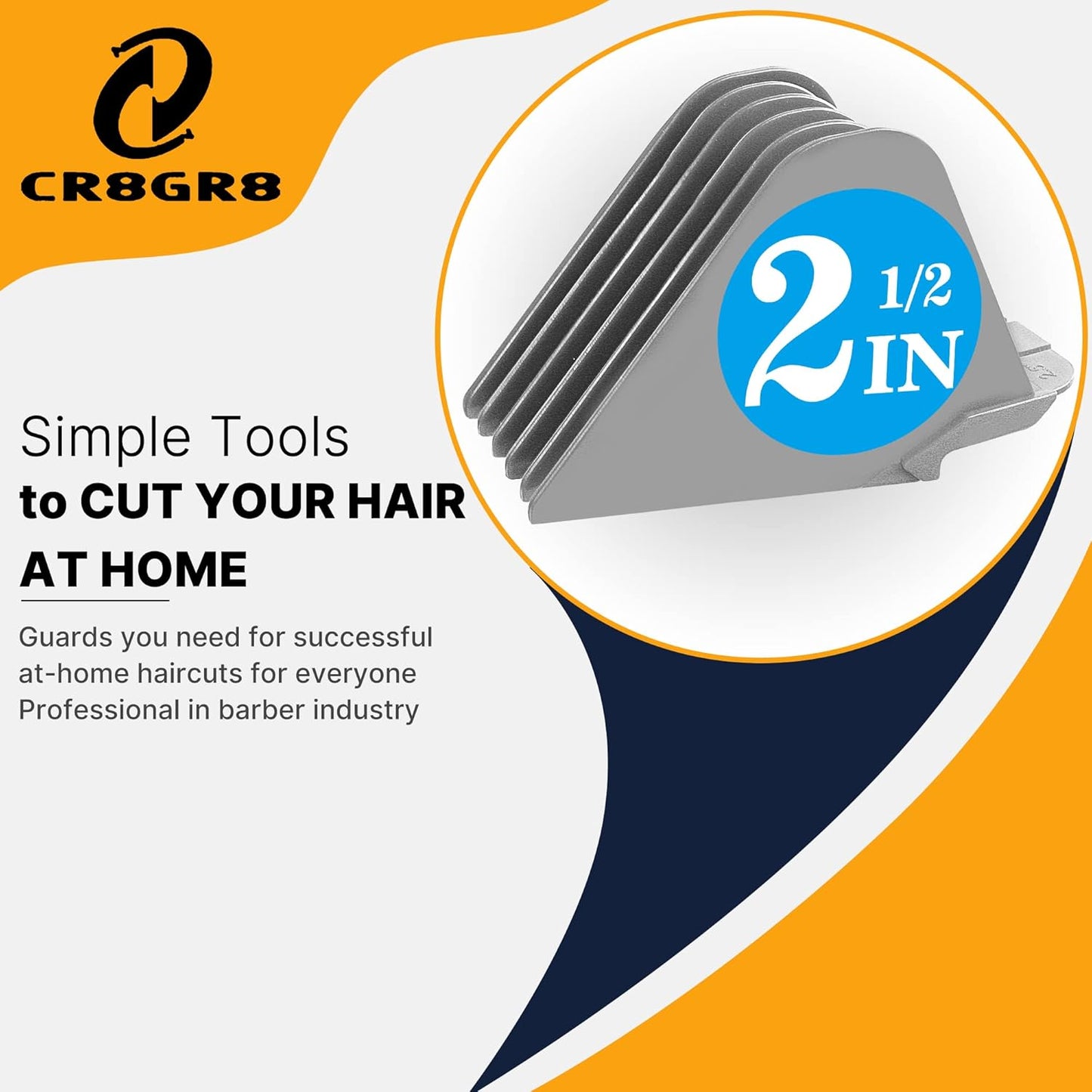 Clipper Guards for Wahl 10 12 14 16 18 20 Hair Clipper Guards 6Pcs Extra Long Cl