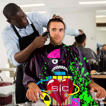 Professional Barber Water Resistant Hair Cutting Cape One Size