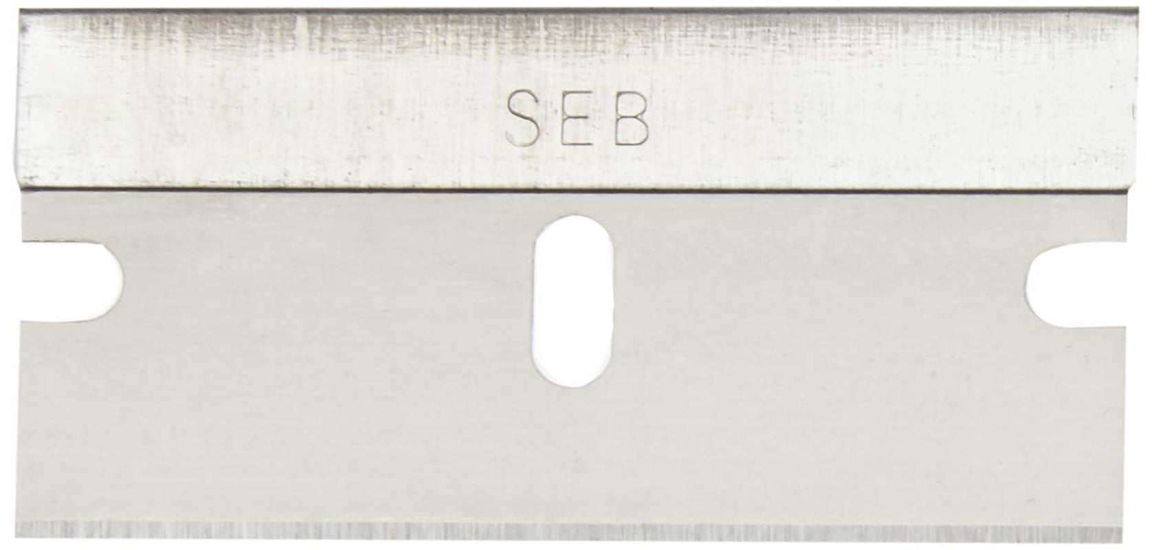 Single Edge Razor Blades, High Carbon Steel, Clam Shell, 100-Pack